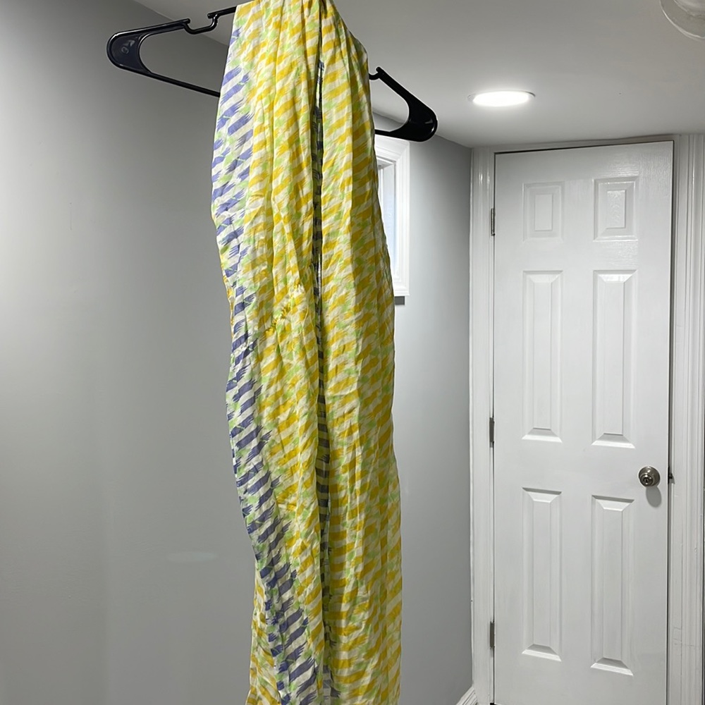 Club Monaco colorful light scarf